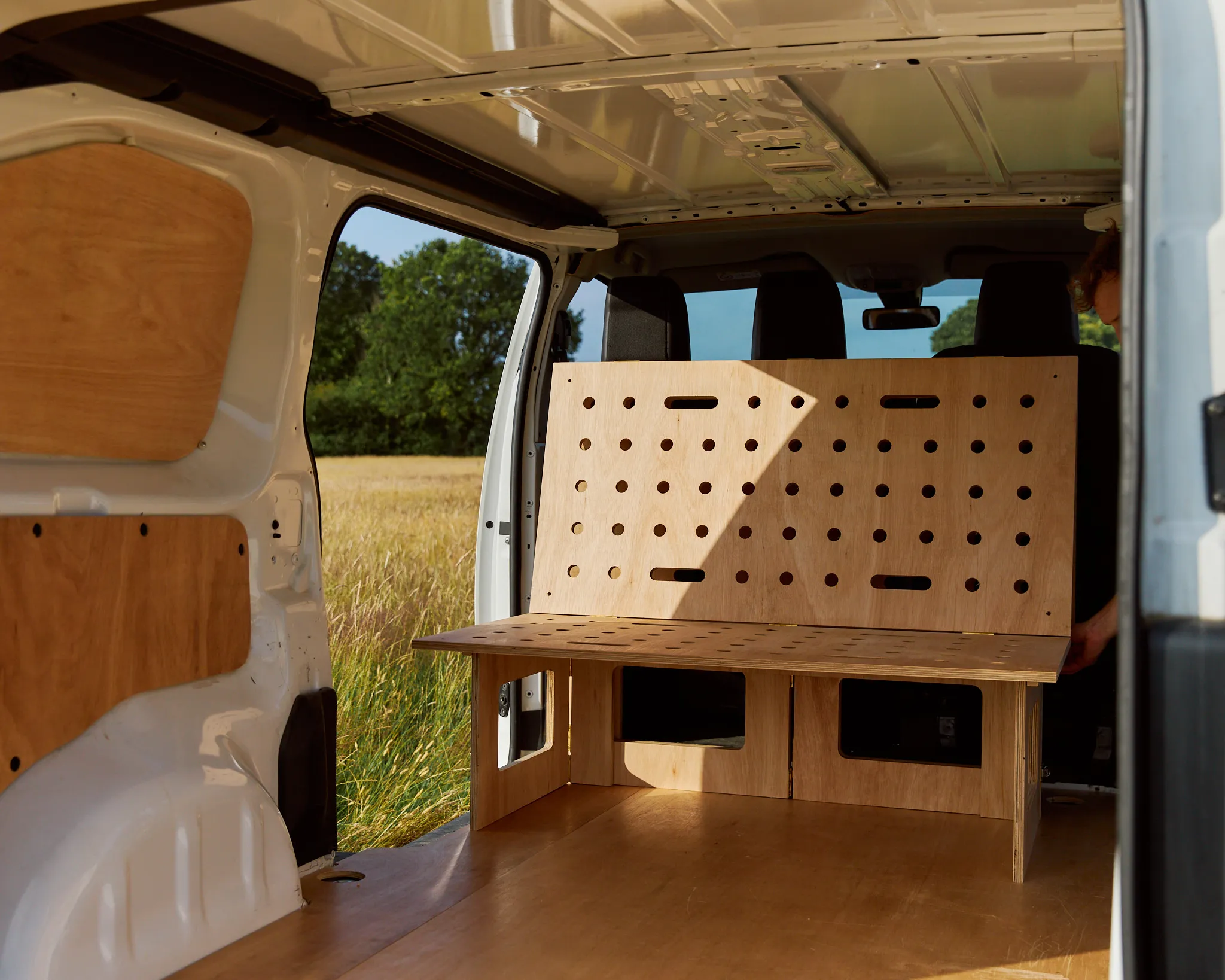 Van Camper Fold Out Bed Designing A Camper Van Interior With