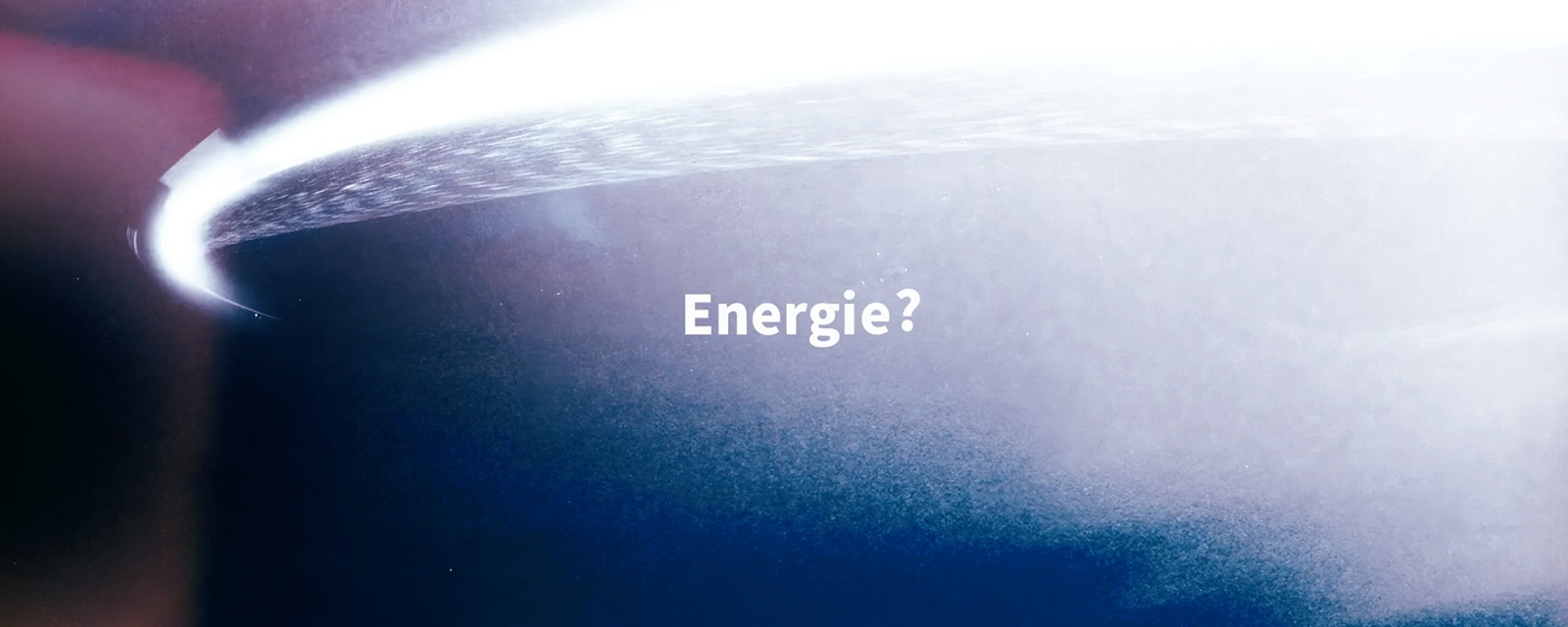 Produktvideo Ansprechendes Bild Texteiblendung Energie?