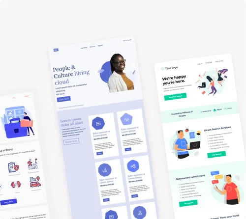 Beefree email templates for higher education and human resources