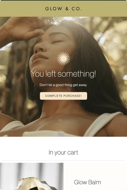 Beauty & Personal Care email template