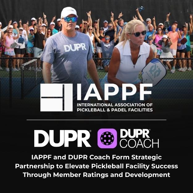 IAPPF and DUPR Coach form a strategic partnership