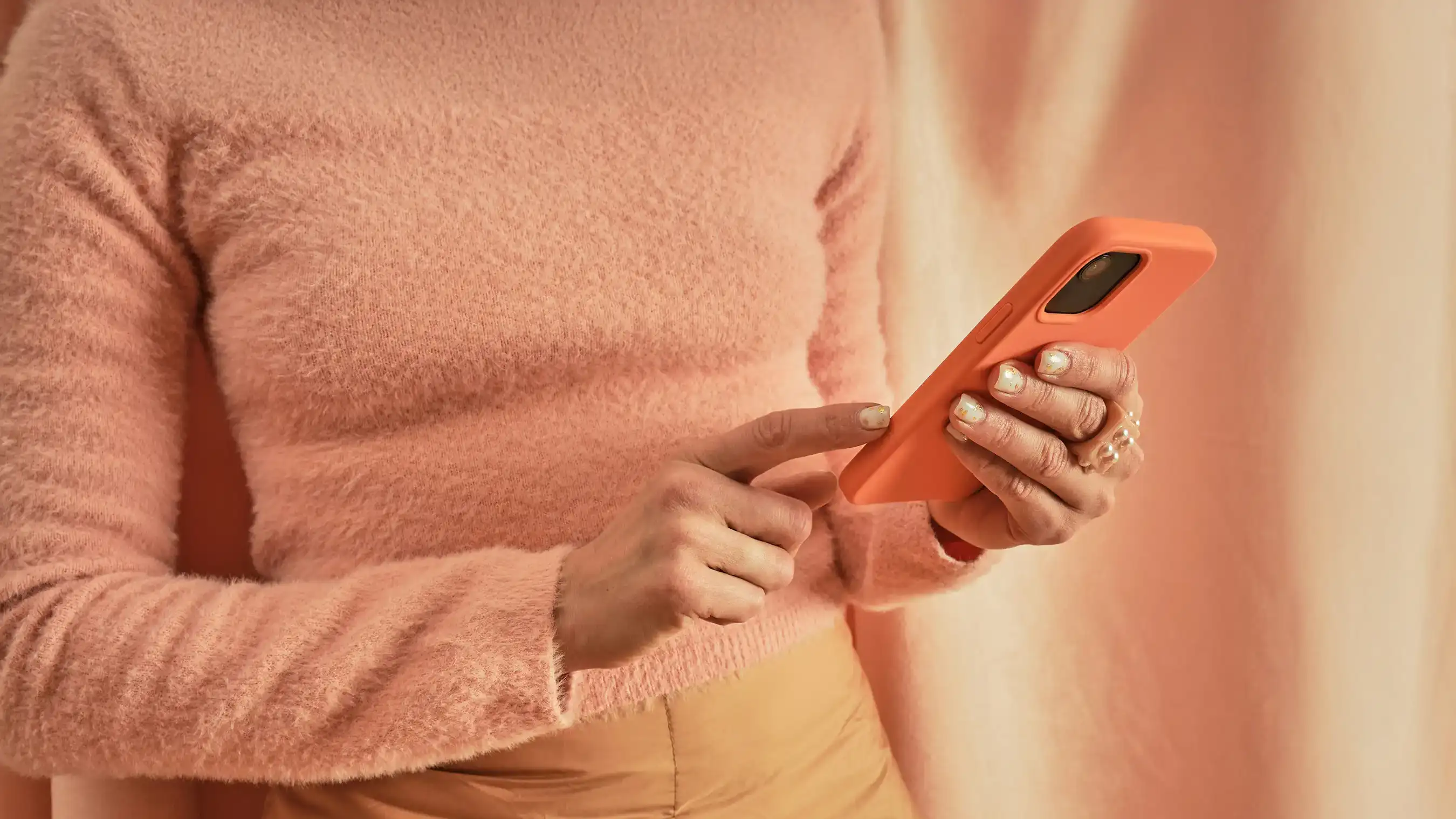 Caona Health App in Benutzung