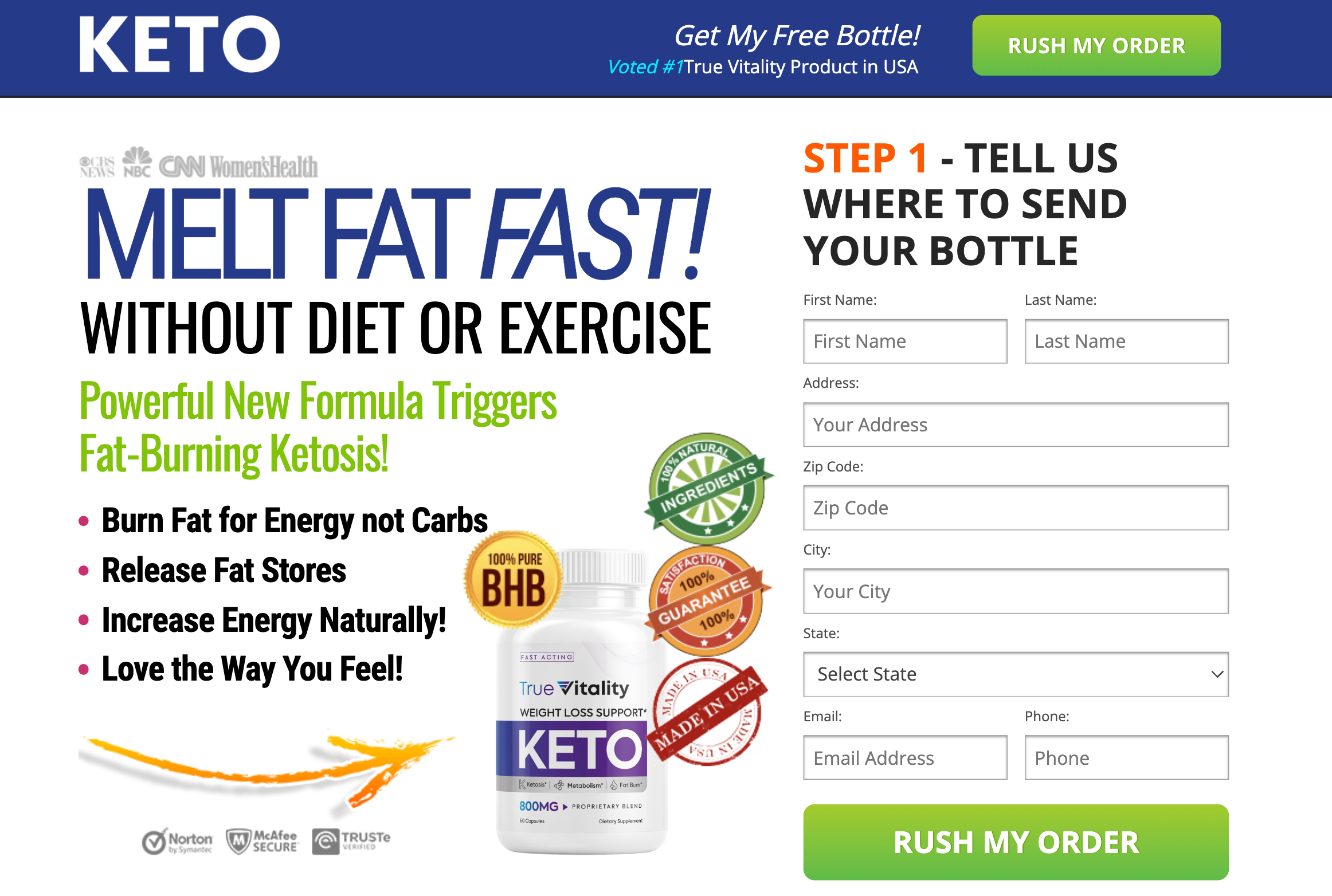 True Vitality Keto capsule REVIEWS [Scam OR Legit] Exposed Benefits Price -  Produtor - Eventos e Conteúdos na Sympla