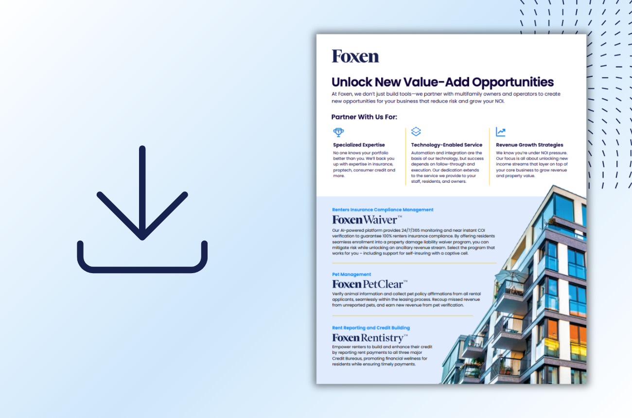 Foxen Solution One-Pager Overview