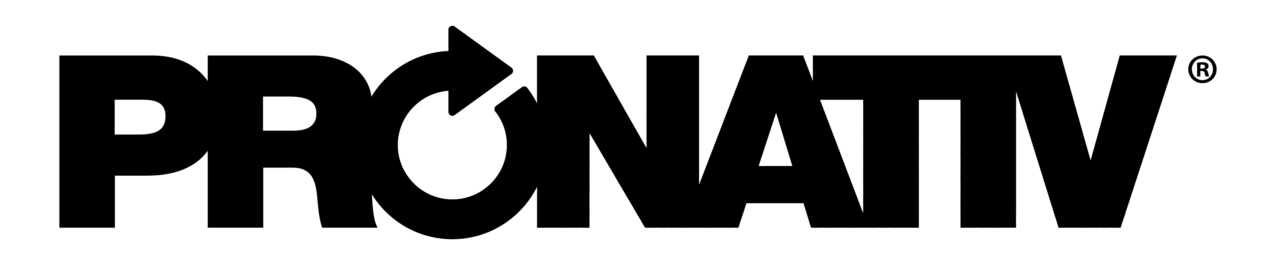 Pronativ wordmark logo in bold black text on a white background.