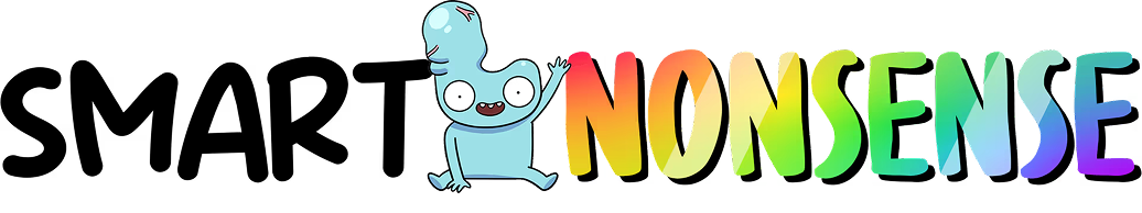a logo of smart nonsense