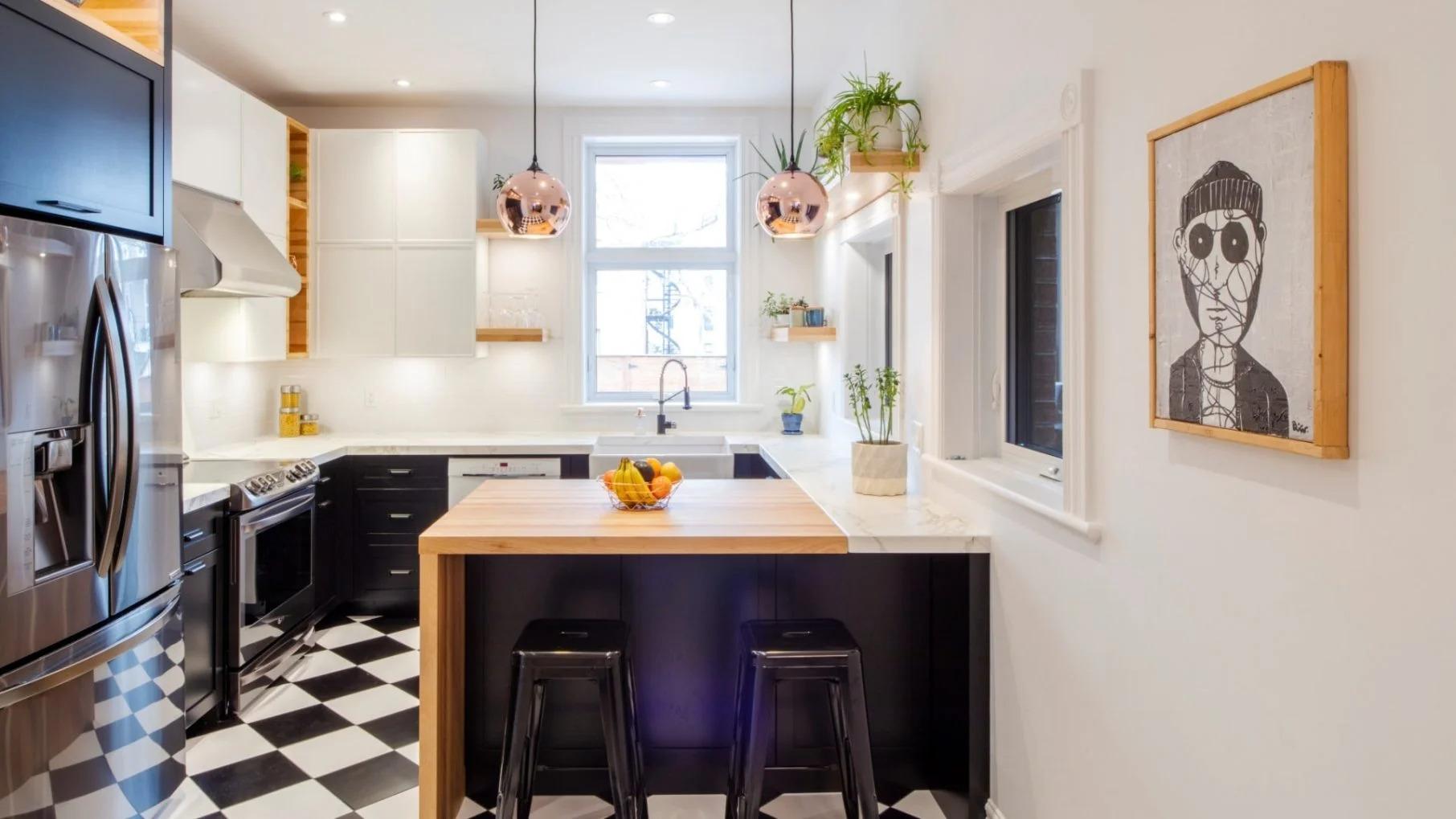 Rénovation de la cuisine à Laval
