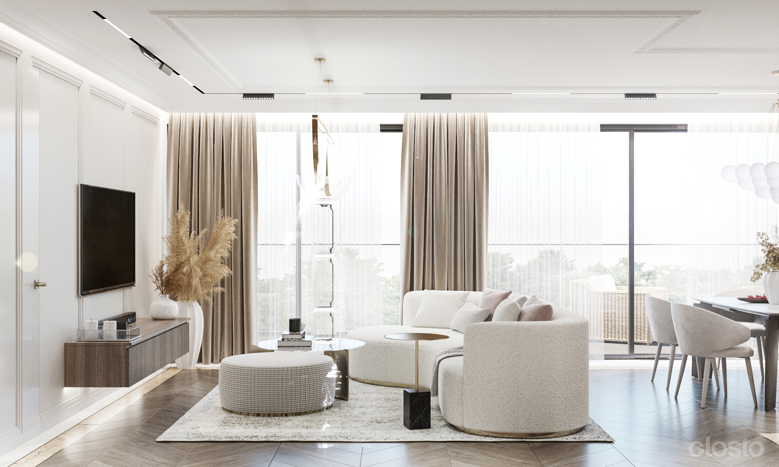 Butas Kaune su Art Deco užuominomis