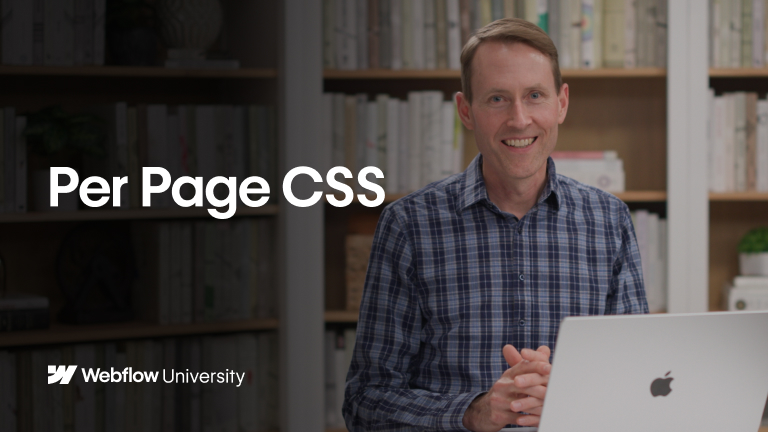 Per page CSS