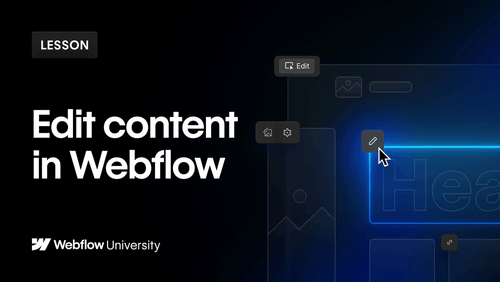 Granular access control - Webflow University