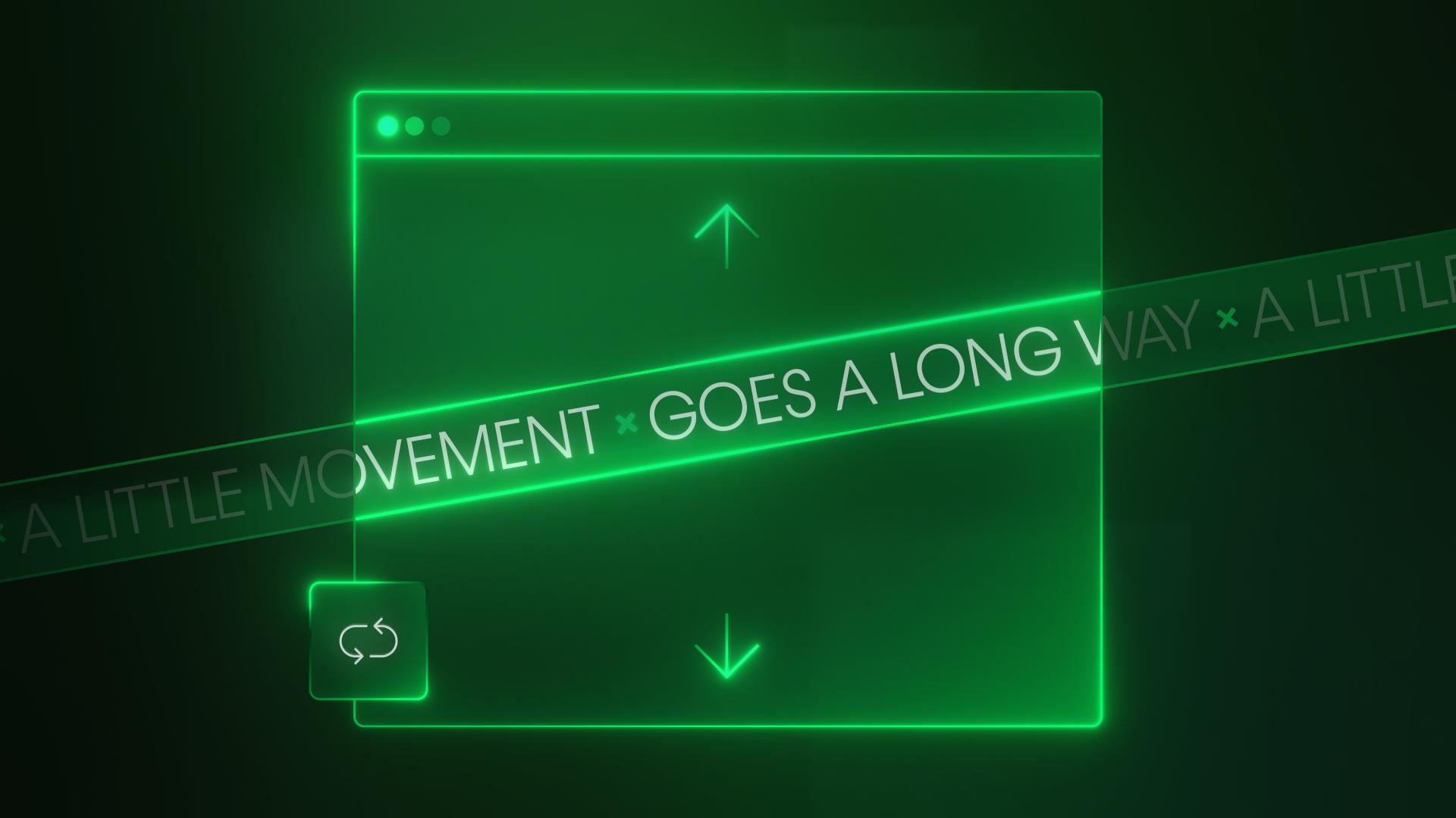 Infinite marquee animation on scroll