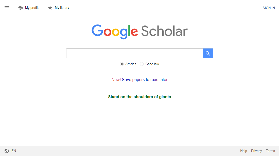 how to use google scholar for research