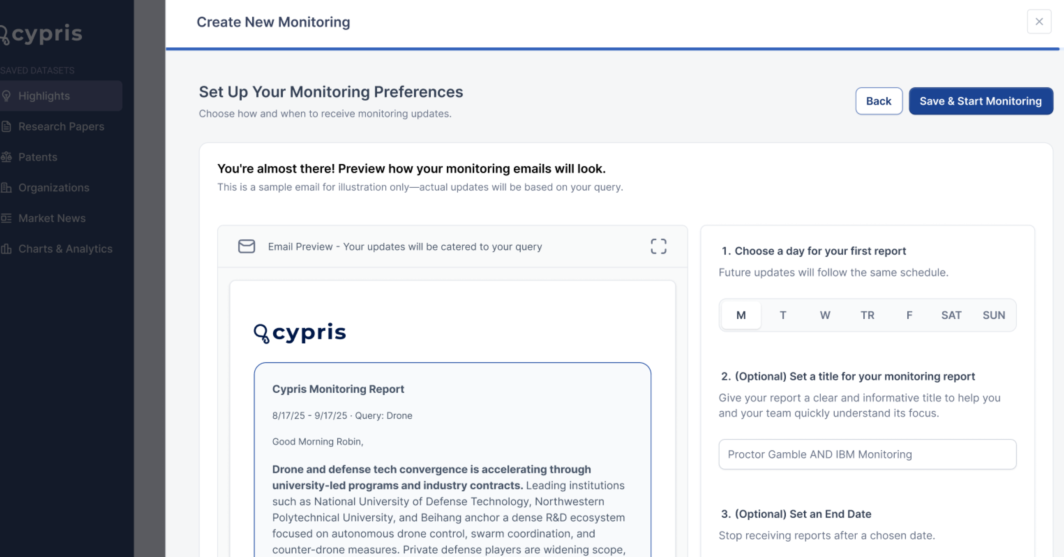 cypris ai advanced search