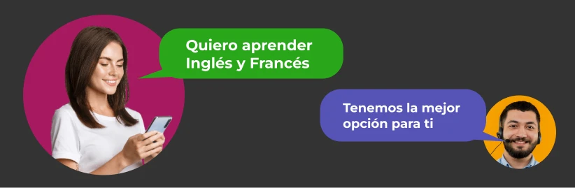Más información sobre cursos de Inglés y Francés