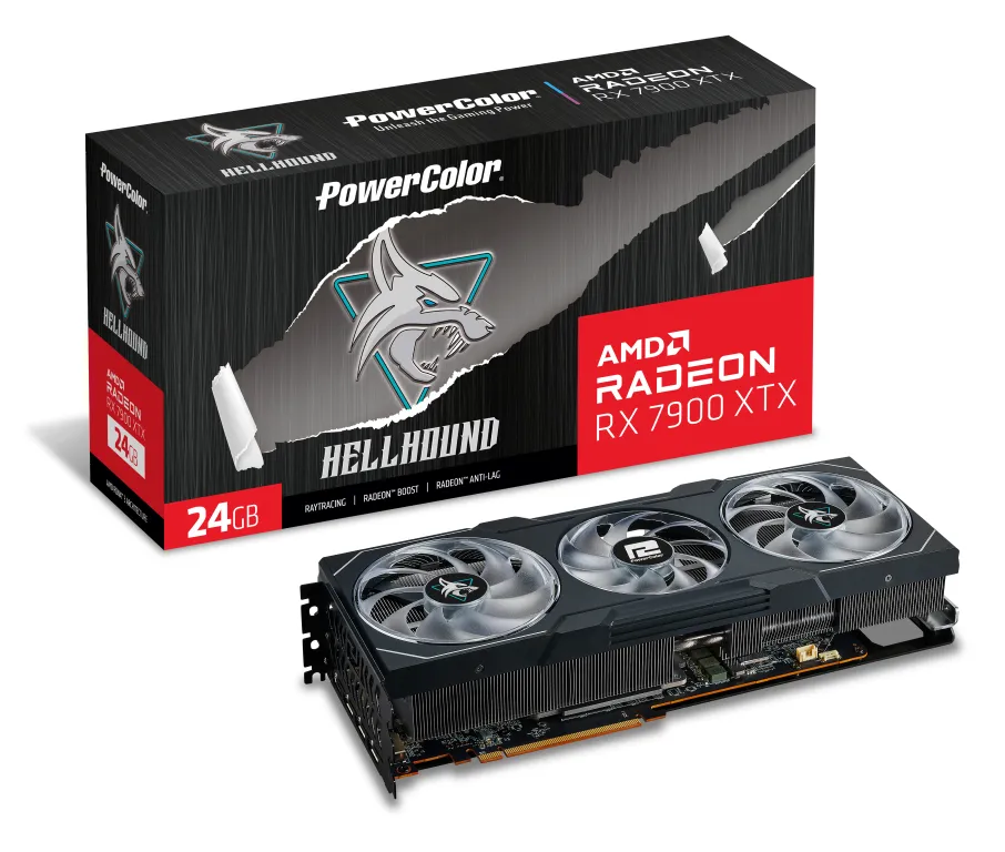 Видео карта PowerColor RX 7900 XTX Hellhound OC - RX7900XTX 24G-L/OC