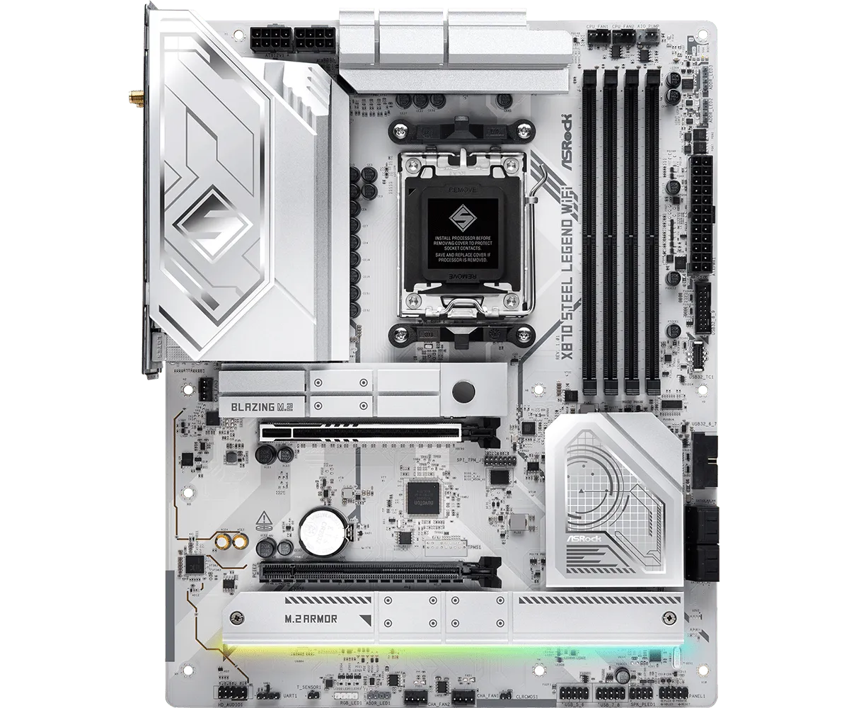 Дънна платка ASRock X870 Steel Legend WiFi - X870 STEEL LEGEND WIFI