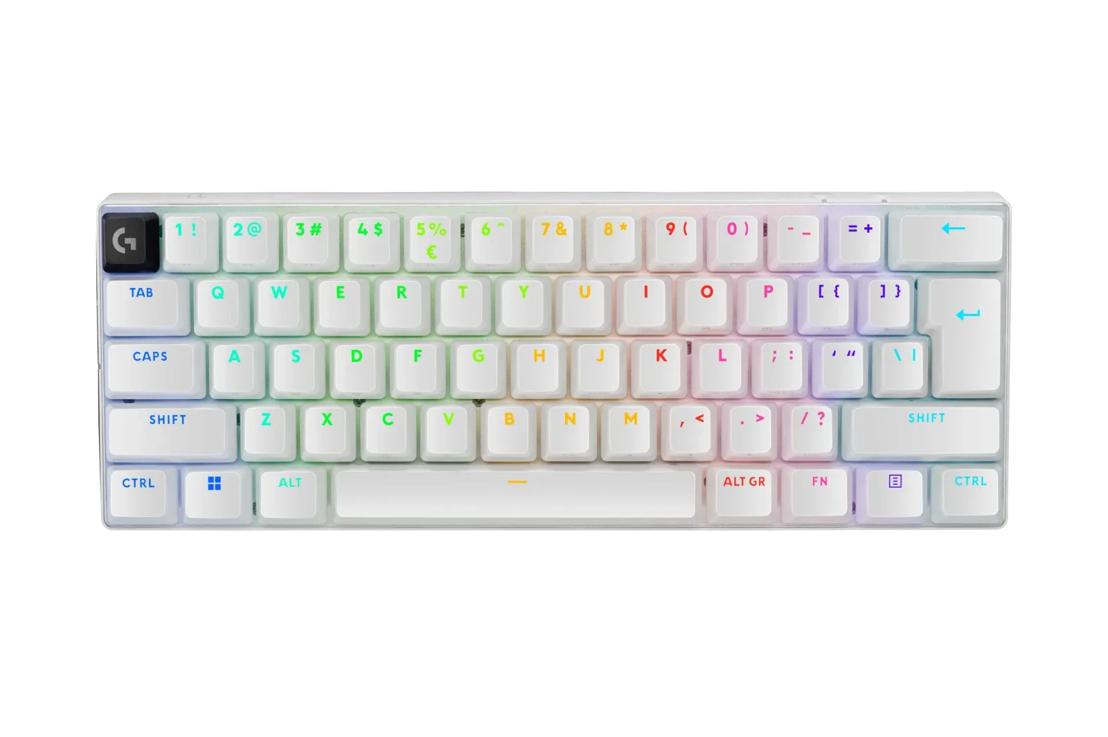 Клавиатура Logitech G Pro X 60 Lightspeed White - 920-011930