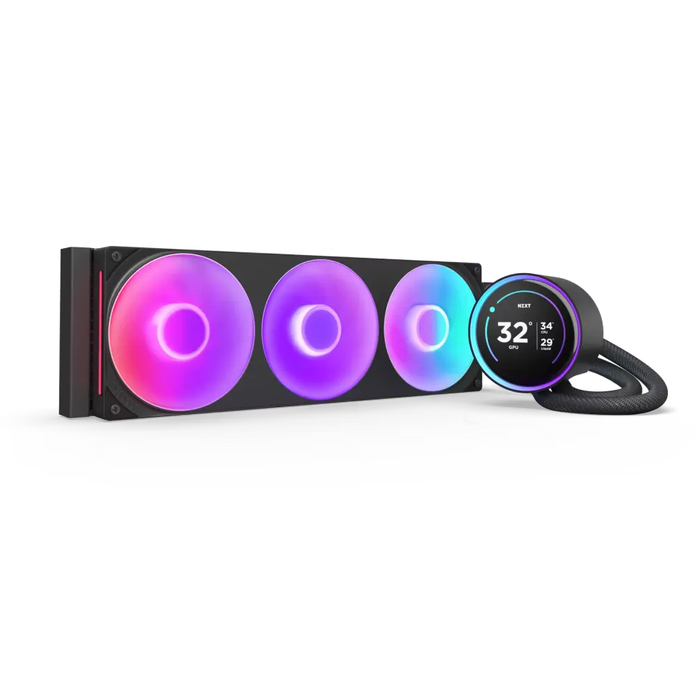 Охлаждане NZXT Kraken Elite 360 Black RGB - RL-KR36E-B2