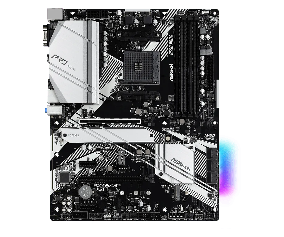 Дънна платка ASRock B550 Pro4 - B550 PRO4