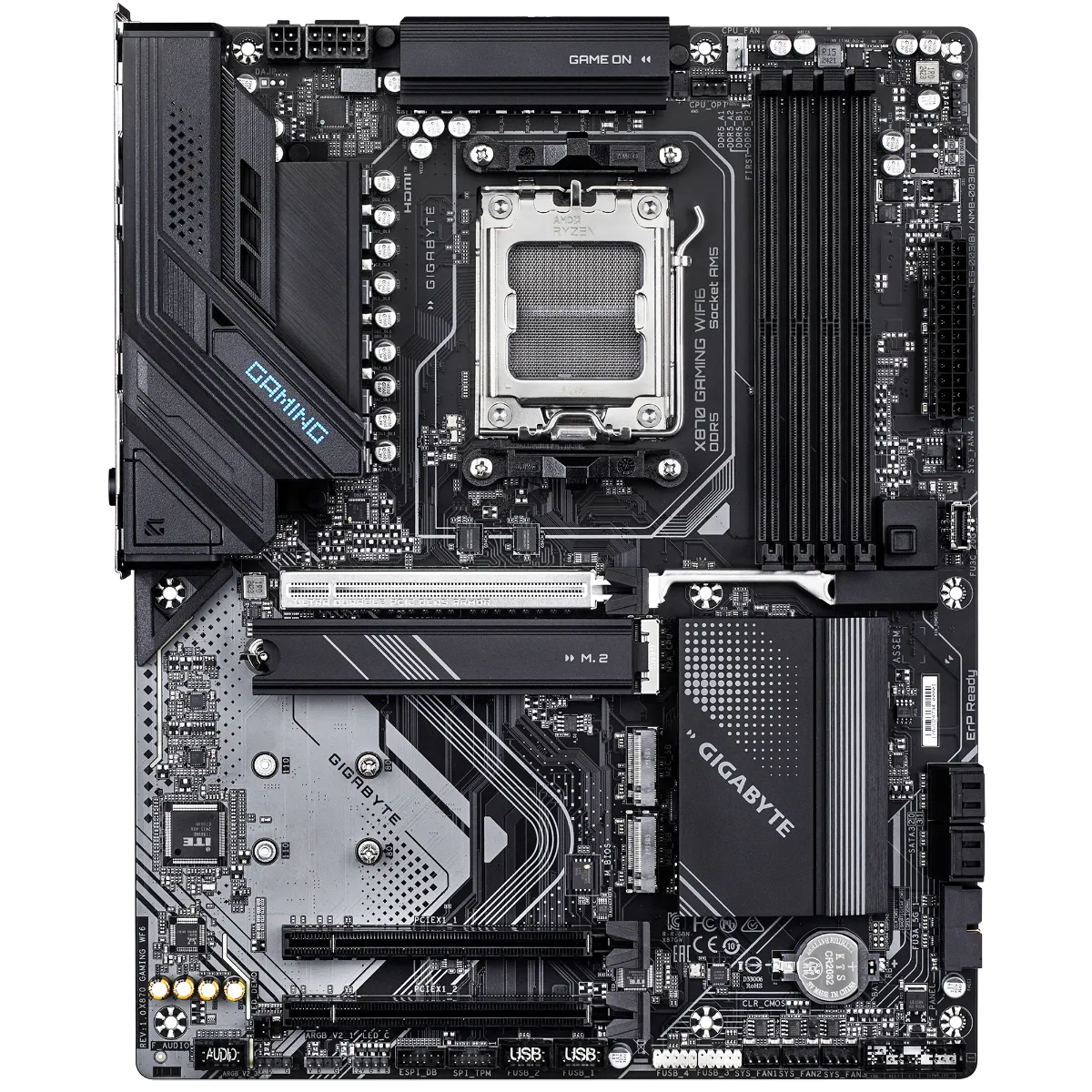 Дънна платка Gigabyte X870 Gaming WiFi6 - X870 GAMING WF6
