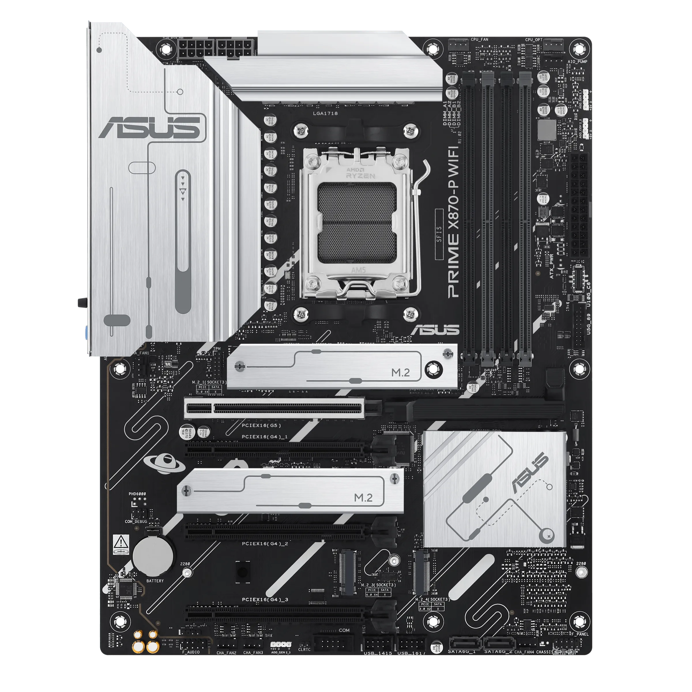 Дънна платка ASUS Prime X870-P WiFi - 90MB1IS0-M0EAY0