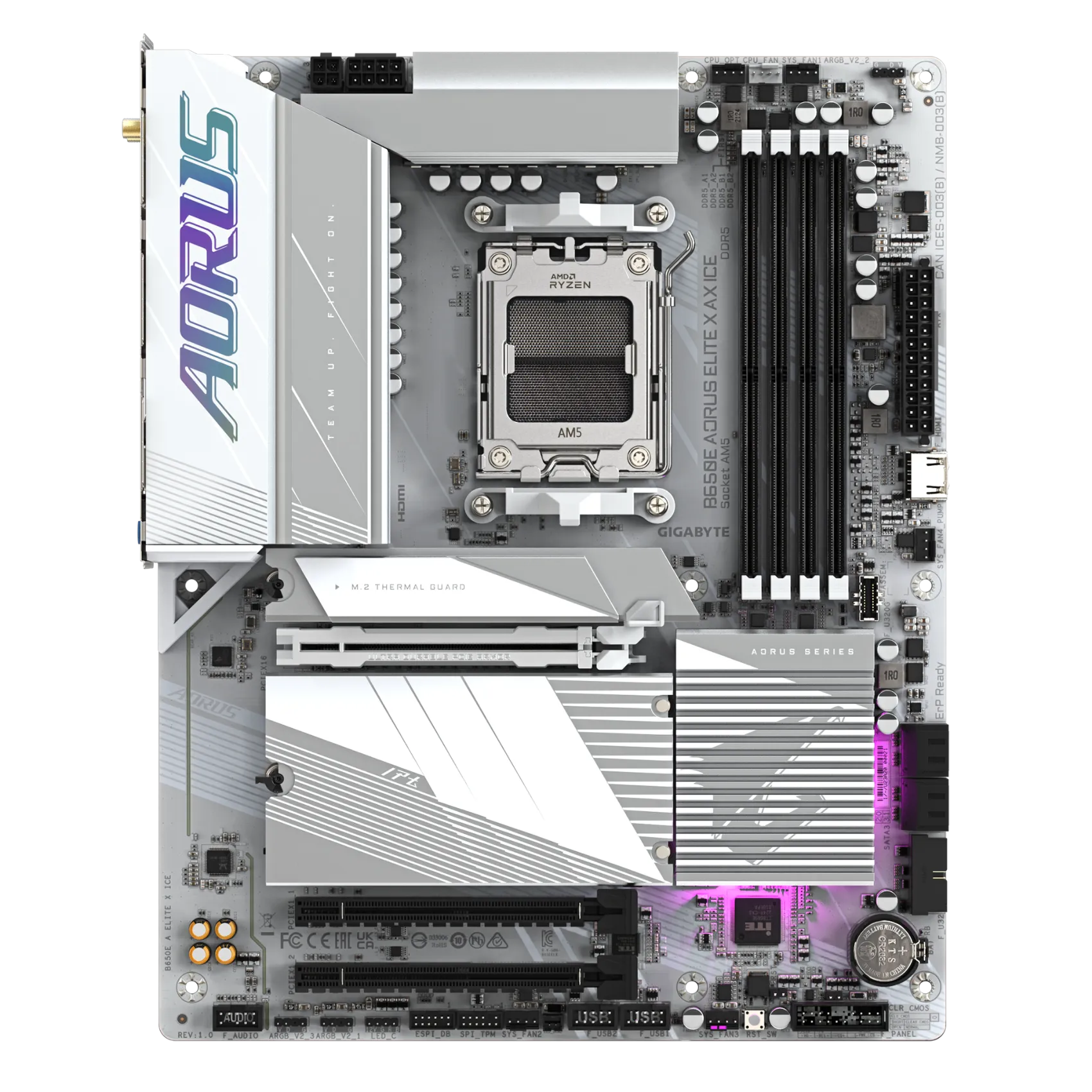 Дънна платка Gigabyte B650E AORUS Elite X AX ICE - B650E A ELITE X ICE