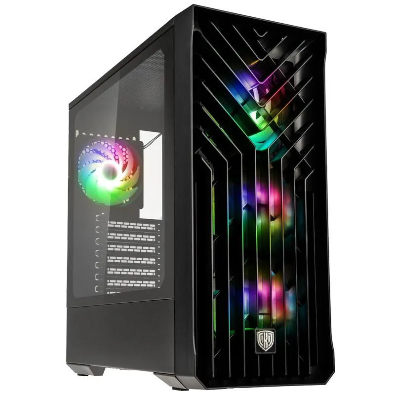 Кутия Kolink Unity Cascade ARGB TG Black - PGW-CH-KOL-125