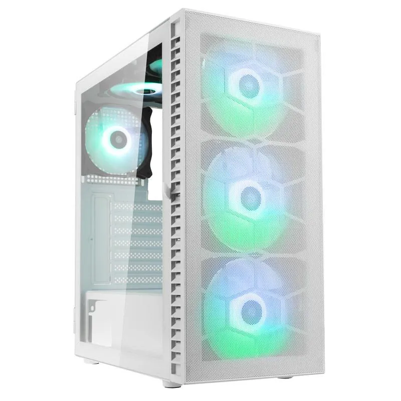 Кутия Kolink Observatory HF Mesh ARGB TG White - GEKL-132