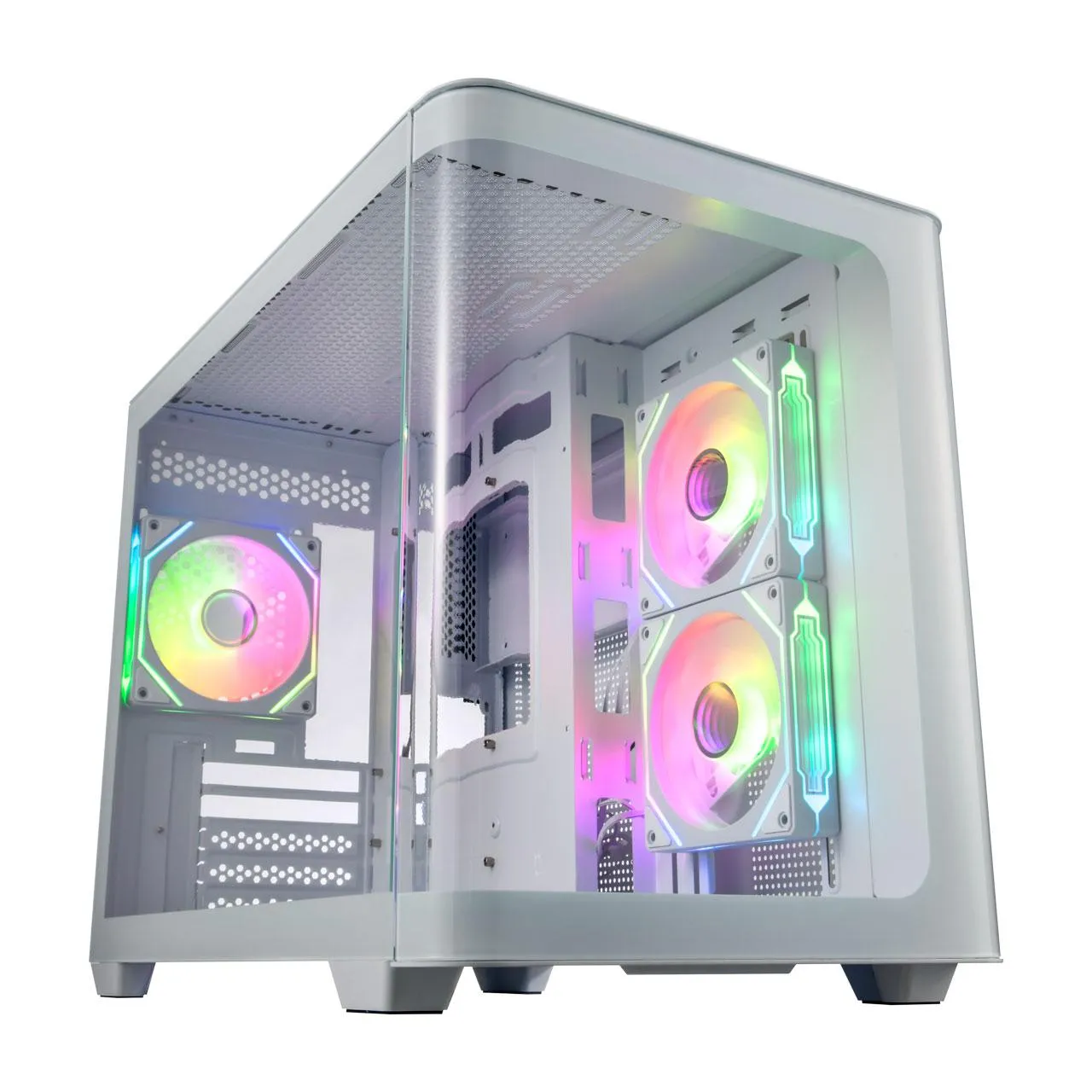 Кутия FSP Group S380 ARGB White - POC0000244
