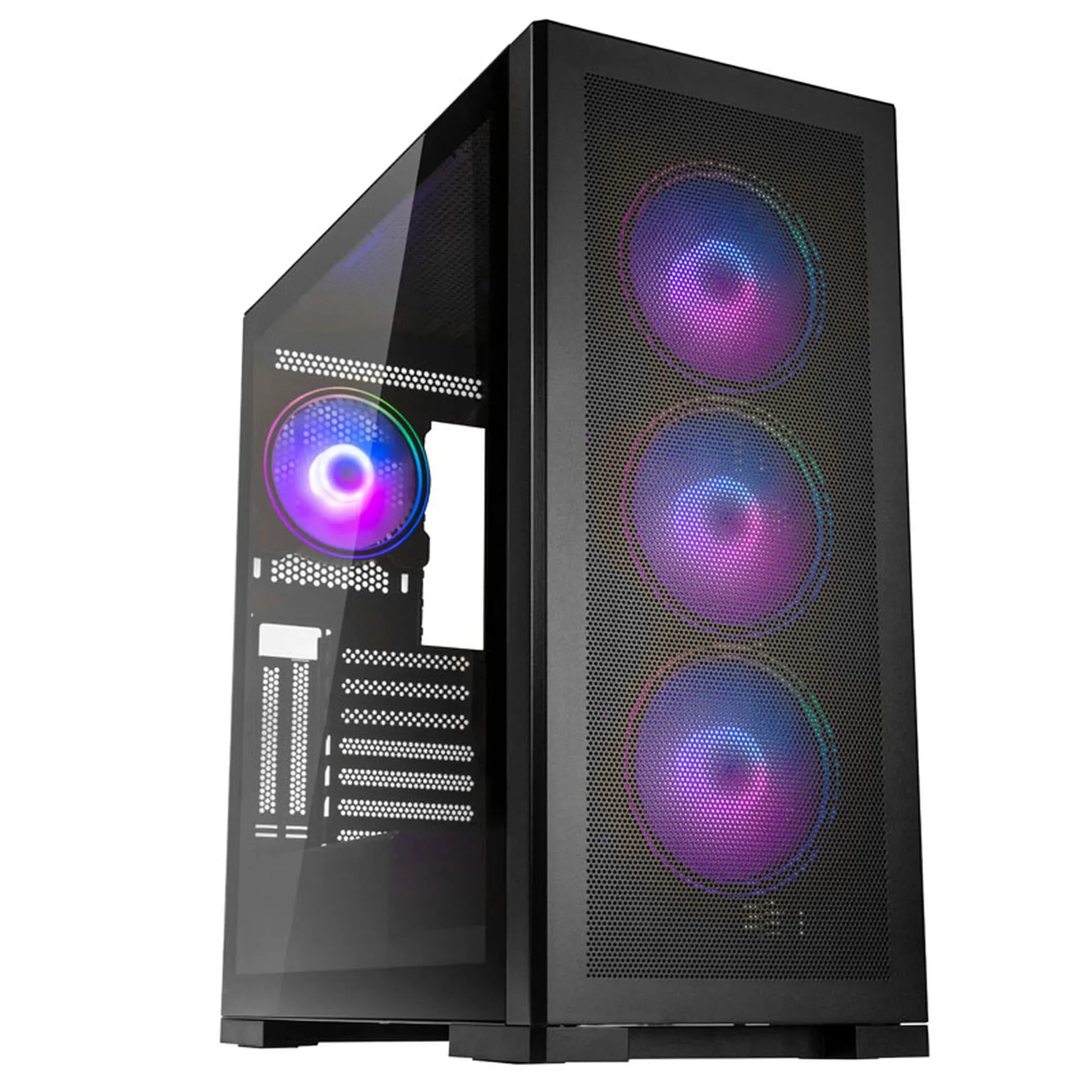 Кутия Kolink Unity Meshbay ARGB TG Black - PGW-CH-KOL-120