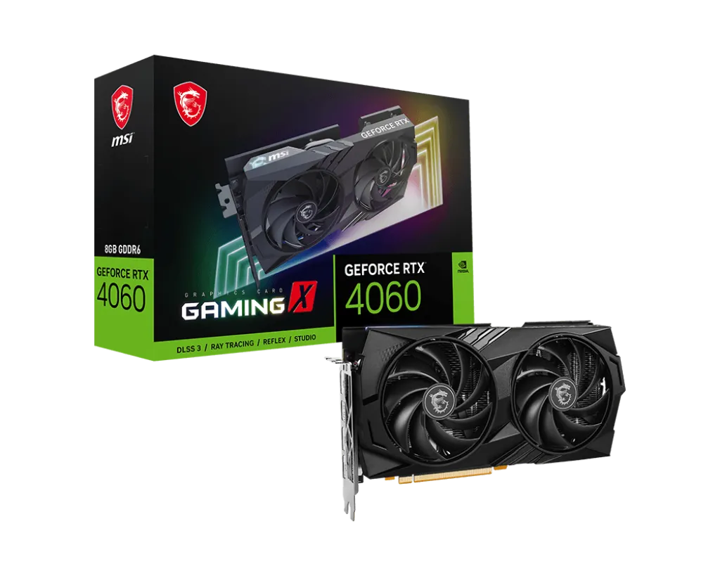 Видео карта MSI RTX™ 4060 Gaming X OC - 912-V516-081