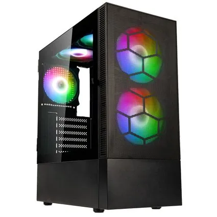 Кутия Kolink Observatory MX Mesh ARGB TG Mid-Tower - PGW-CH-KOL-116