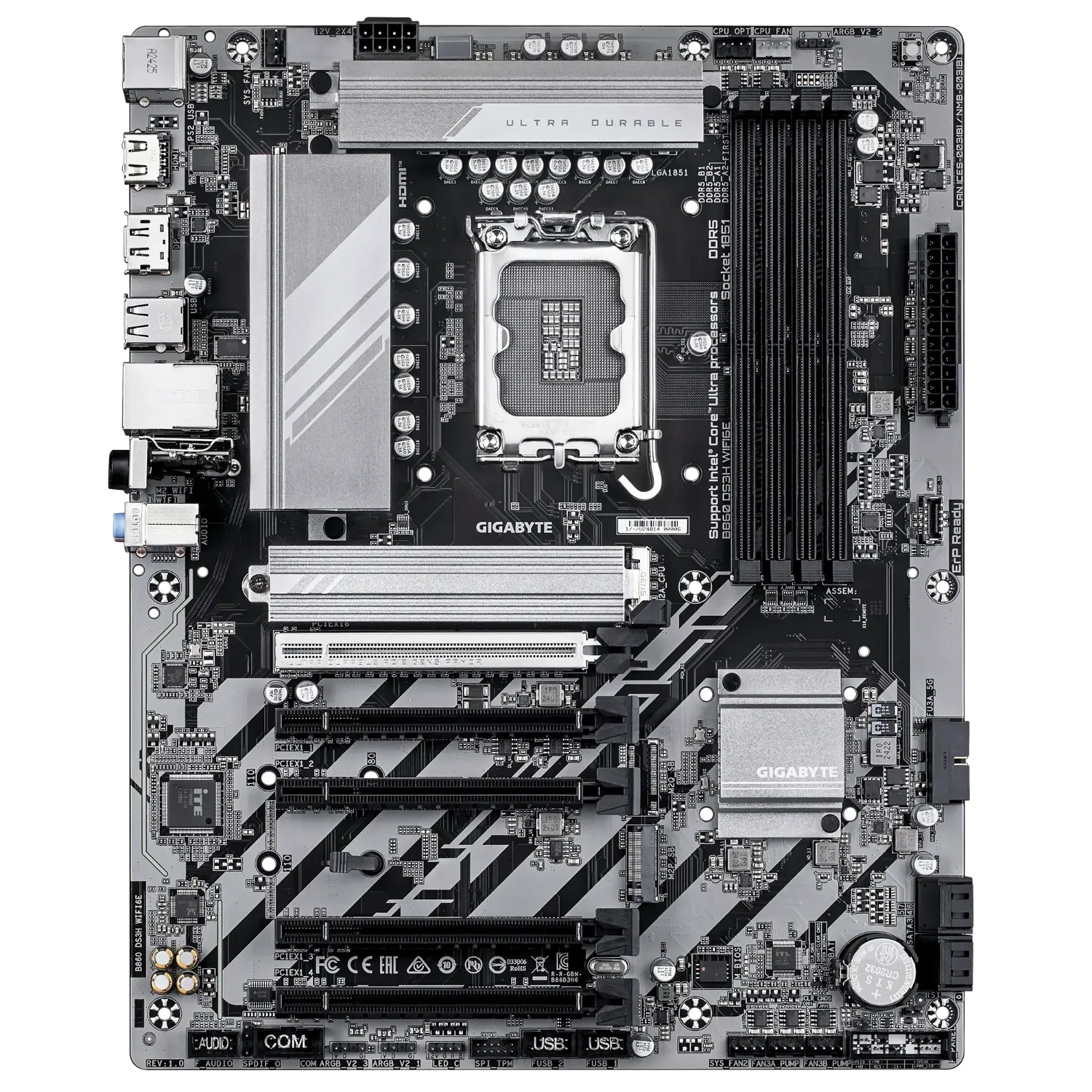 Дънна платка Gigabyte B860 DS3H WiFi6E - B860 DS3H WIFI6E