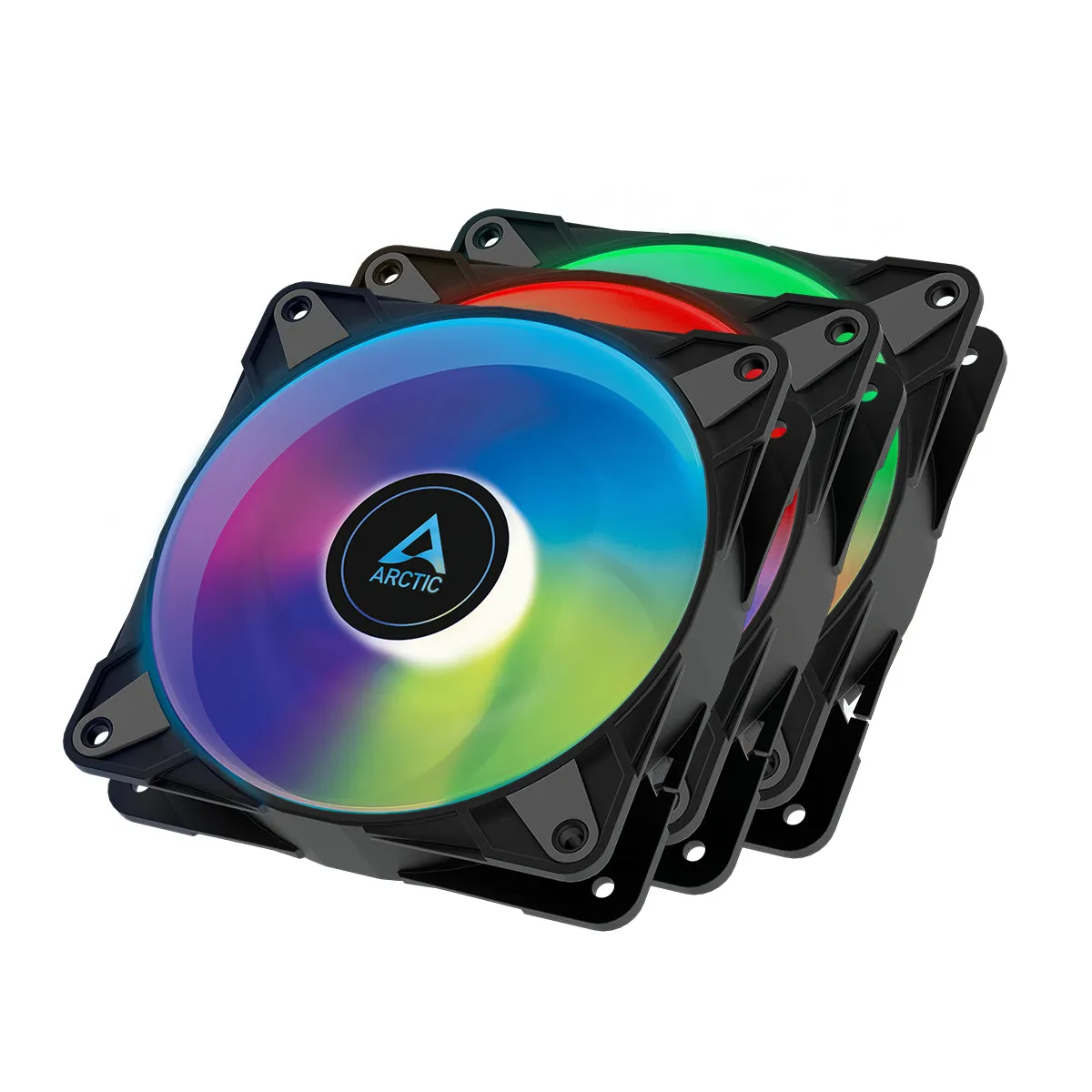 Охлаждане Arctic P12 ARGB Black - Triple Pack - ACFAN00232A
