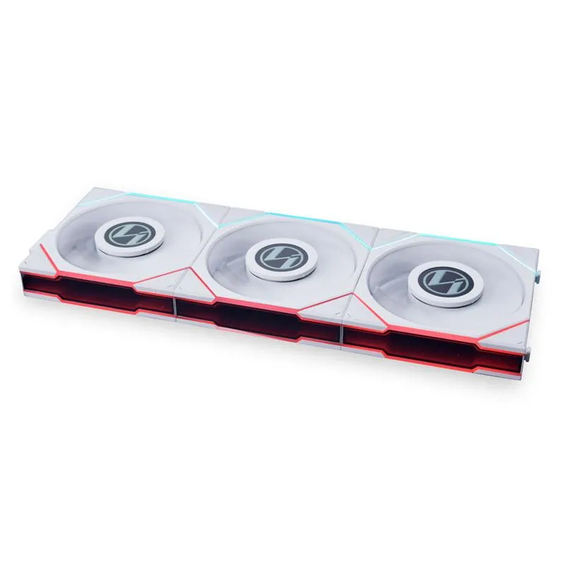 Охлаждане Lian Li UNI FAN TL 120 - White LCD - Triple Pack - G99.12TLLCD3W.00