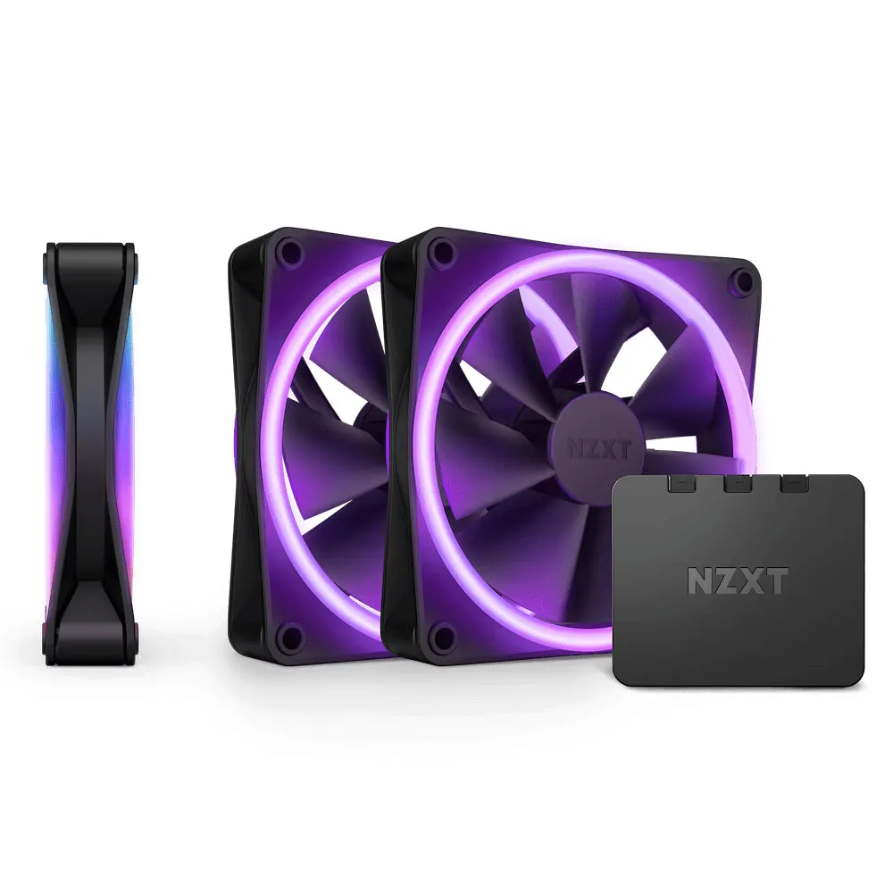 Охлаждане NZXT F120 Duo Black - Triple Pack - RF-D12TF-B1