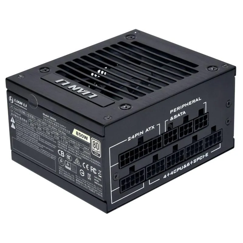 Захранване Lian Li SP850 Black - G89.SP850B.00EU