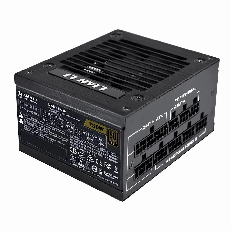 Захранване Lian Li SP750 Black - G89.SP750B.00EU