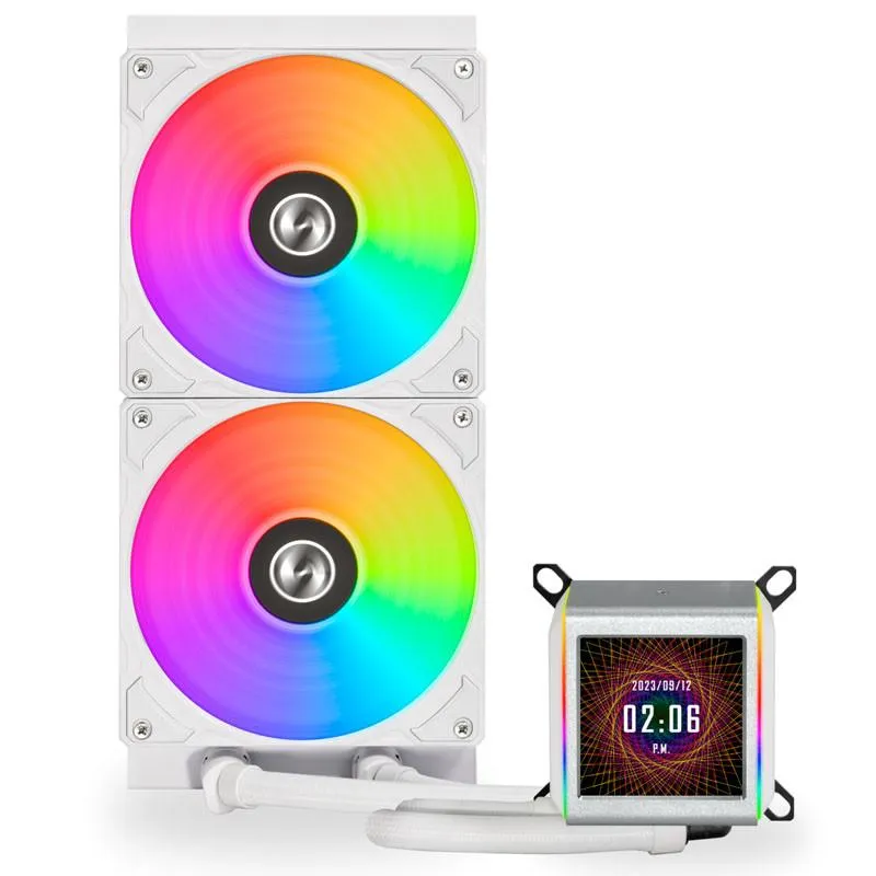 Охлаждане Lian Li Hydroshift LCD 360 - Black ARGB - G89.GA2ALCD28W.00