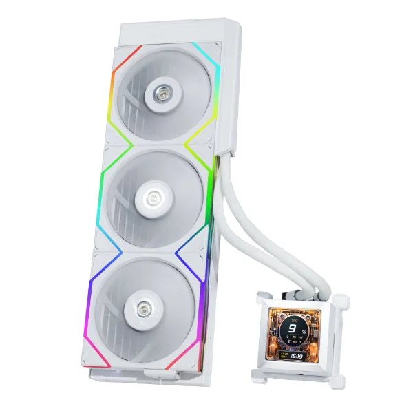Охлаждане Lian Li Hydroshift LCD 360 TL - White ARGB - G89.GHSLCD36TW.00