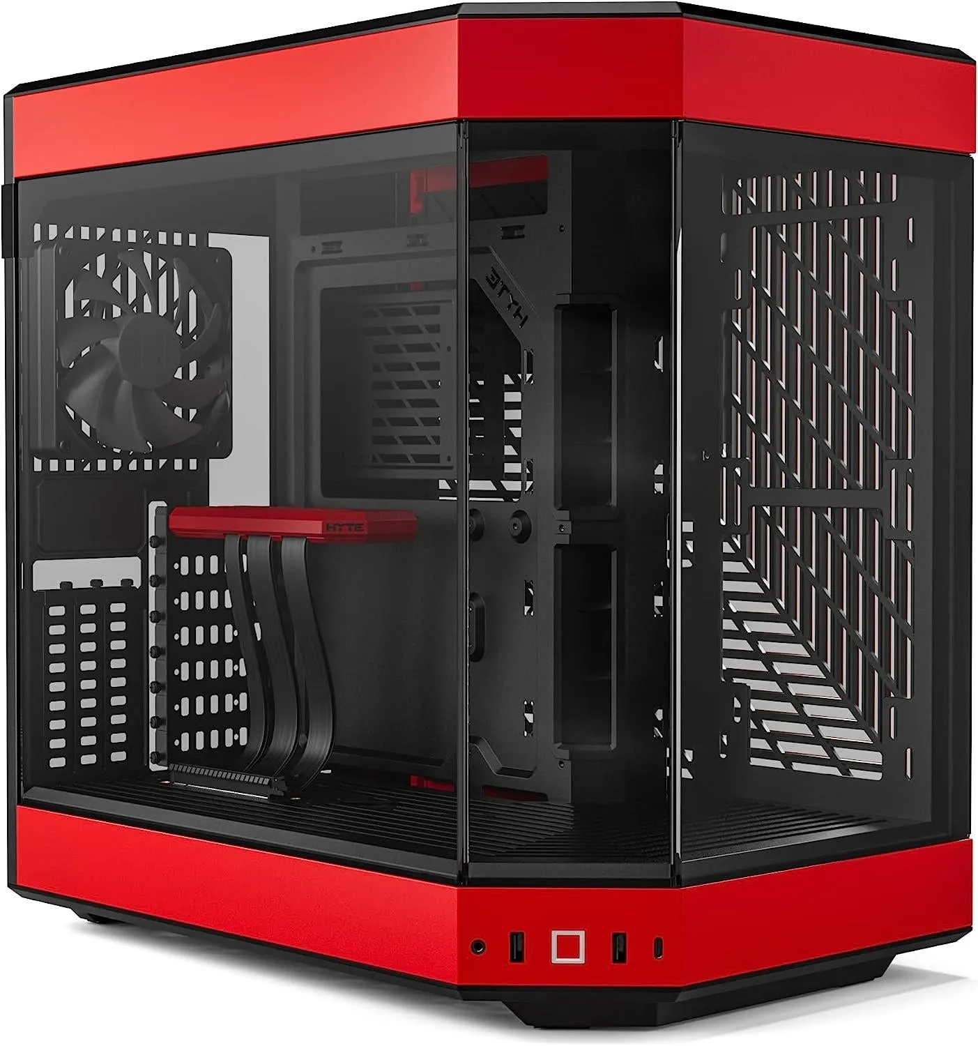 Кутия HYTE Y60 - Black Cherry - CS-HYTE-Y60-BR