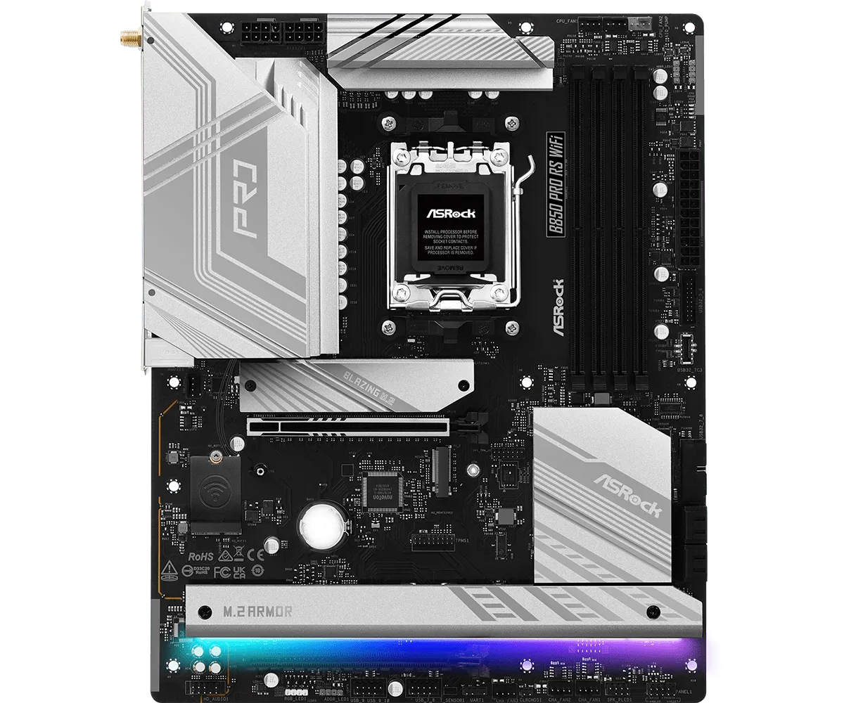 Дънна платка ASRock B850 Pro RS WiFi - B850 PRO RS WIFI
