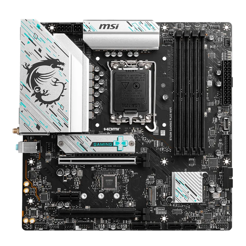 Дънна платка MSI B760M Gaming Plus WiFi - 911-7D99-032