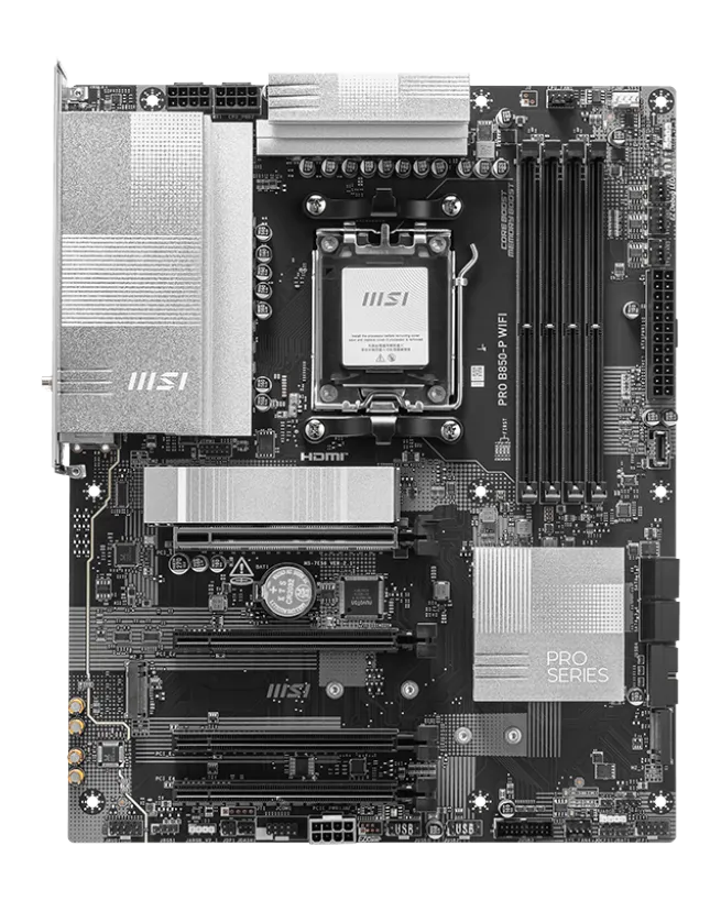 Дънна платка MSI Pro B850-P WiFi - 911-7E56-002
