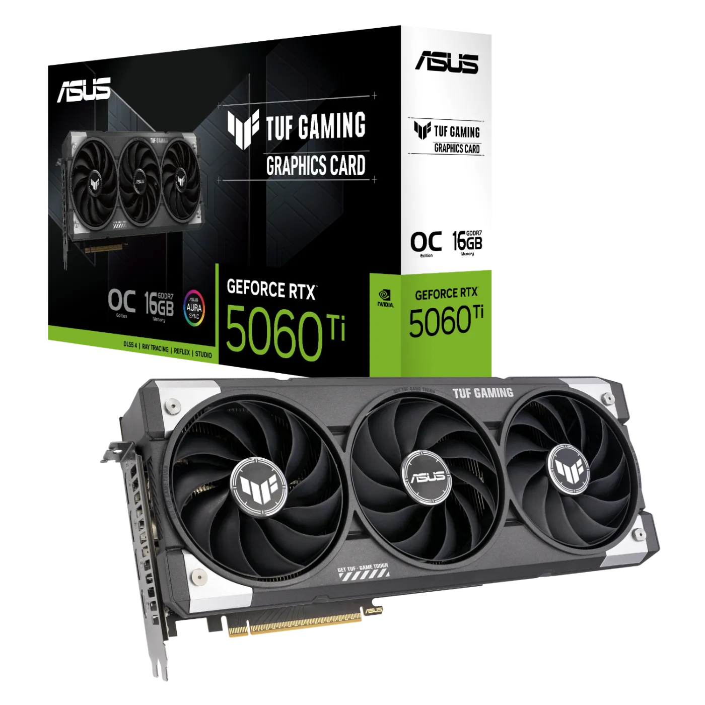 Видео карта ASUS RTX™ 5060 Ti TUF Gaming OC 16GB - 90YV0MG0-M0NA00