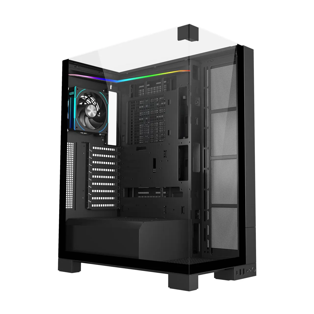Кутия FSP Group U691 ARGB Black - POC0000276