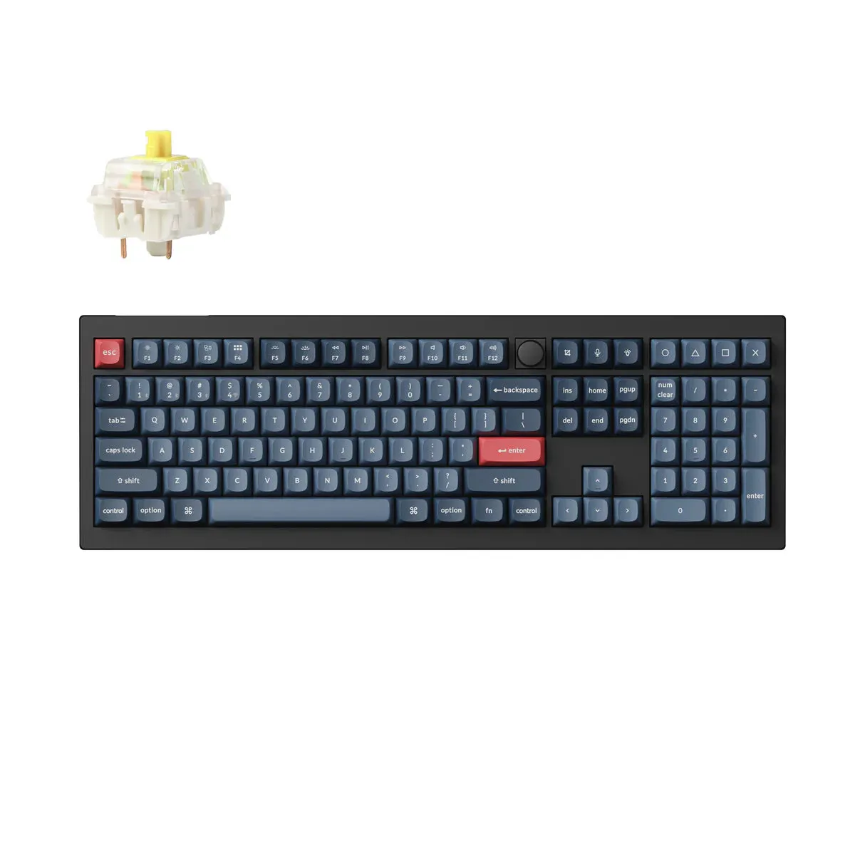 Клавиатура Keychron V6 Max QMK/VIA Wireless