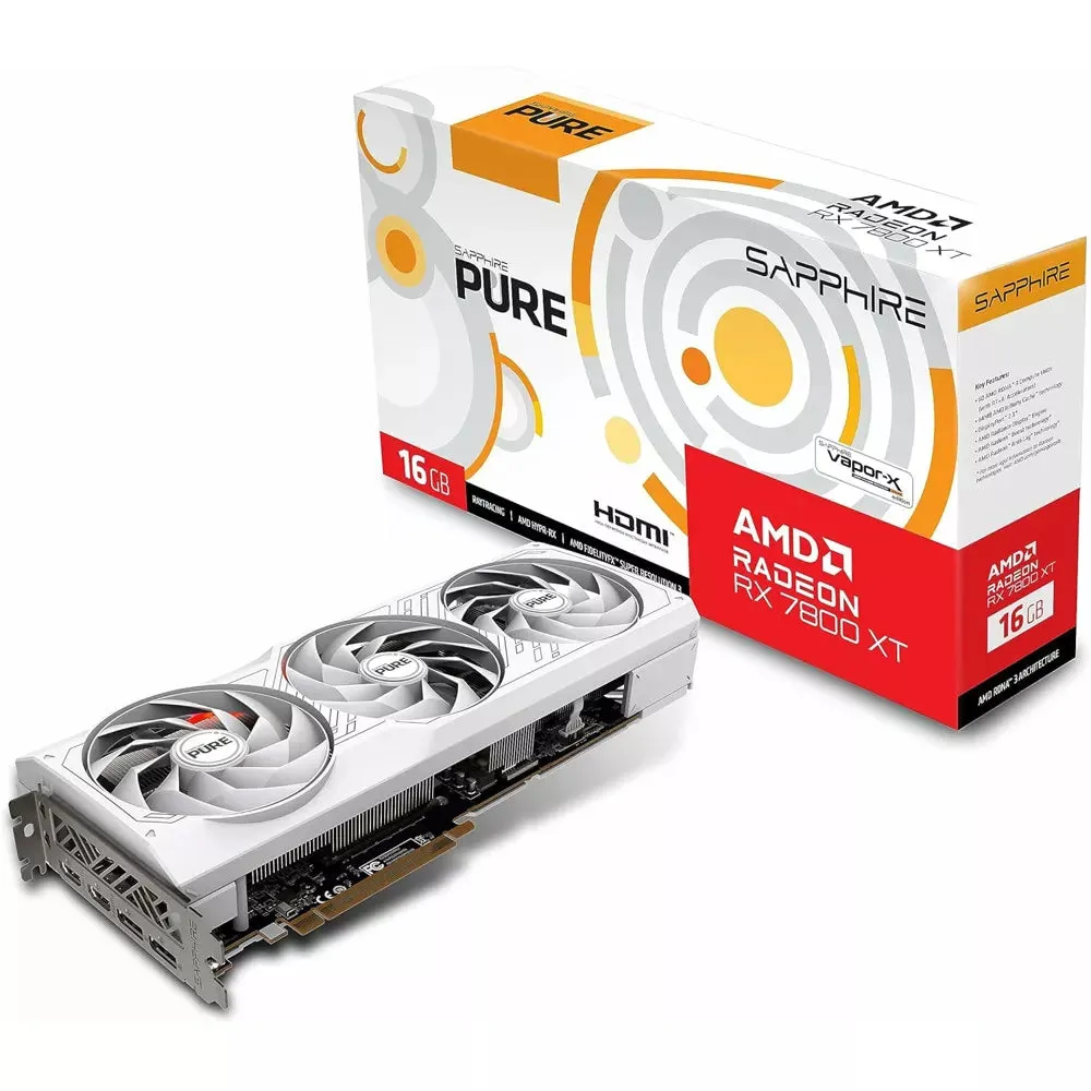 Видео карта Sapphire RX 7800 XT PURE - 11330-03-20G