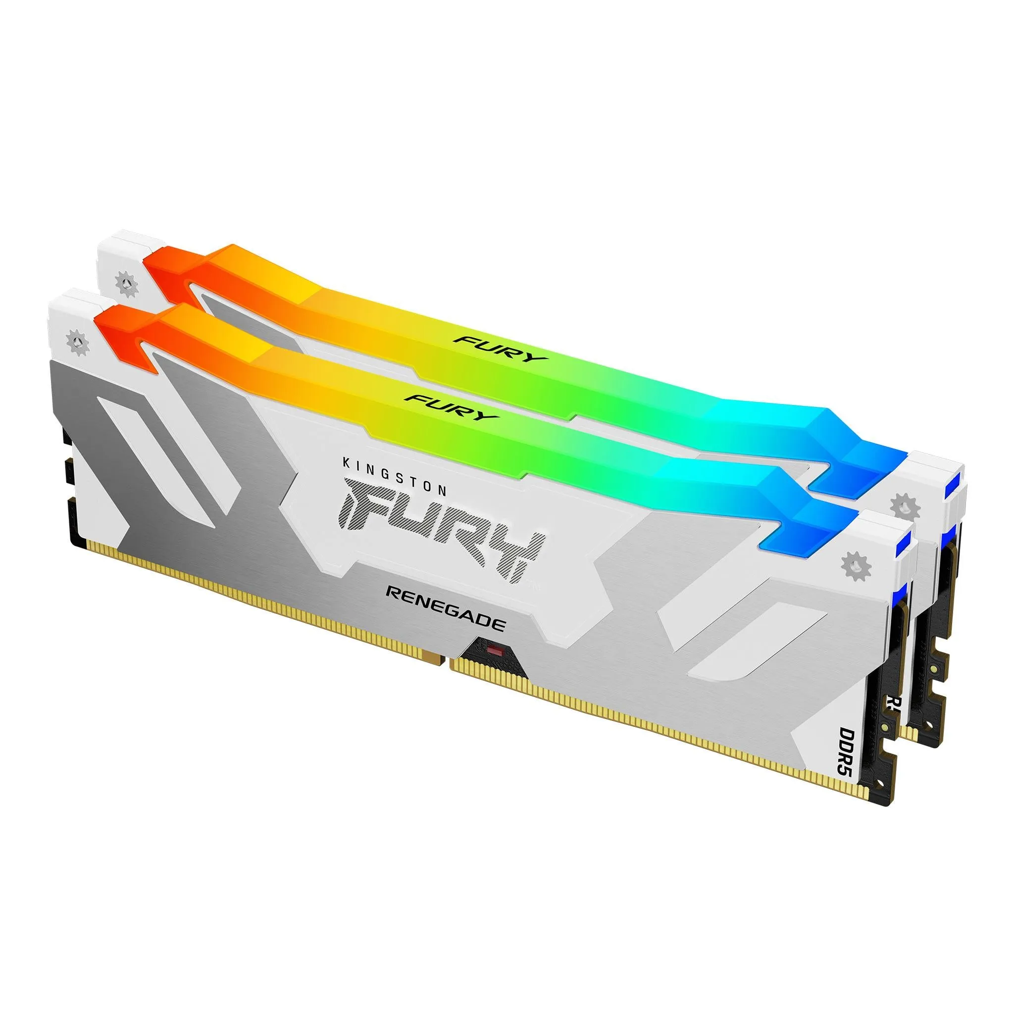 RAM памет Kingston FURY Renegade RGB White 32GB (2x16GB) - KF564C32RWAK2-32