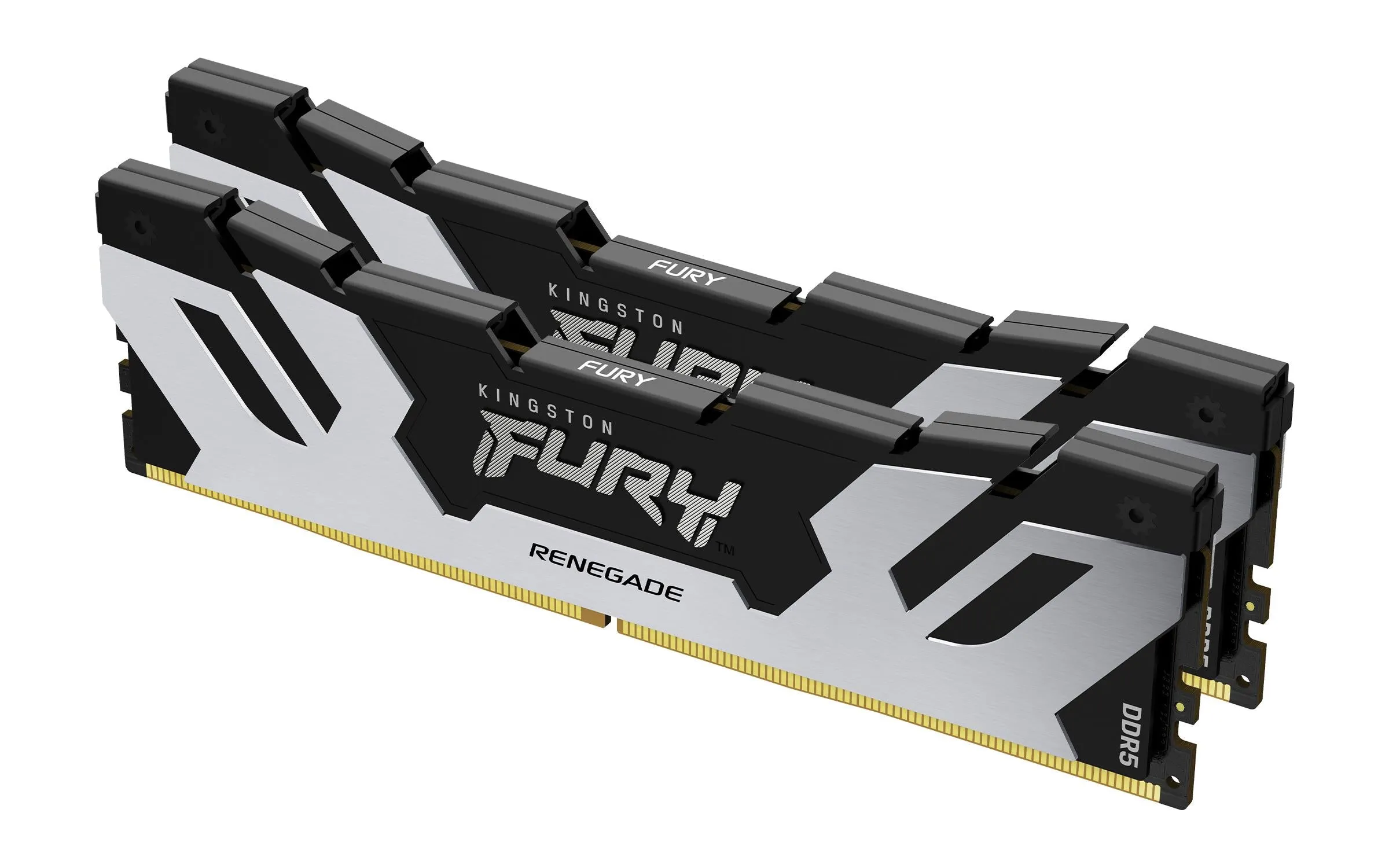 RAM памет Kingston FURY Renegade Silver/Black 32GB (2x16GB) - KF572C38RSK2-32